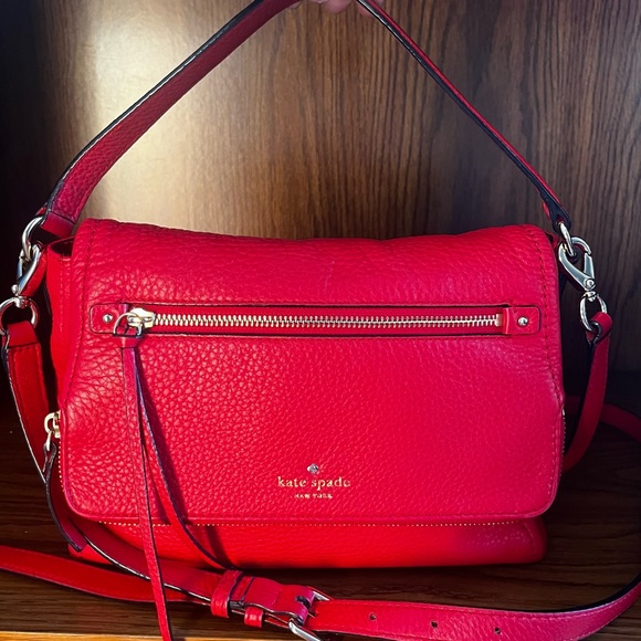 kate spade Handbags - 💓Kate Spade Crossbody Cobble Hill Bright Red 2WAY Hand Bag Shoulder Bag💓